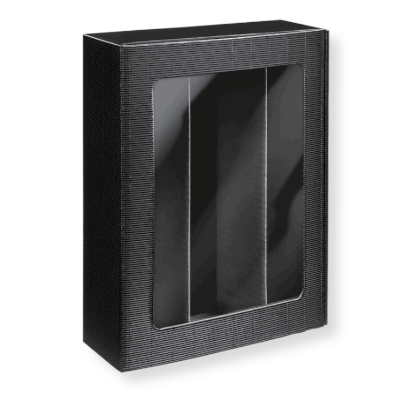 Praesentkarton_Passepartout_schwarz_3er Praesentkarton_Passepartout_schwarz_3er