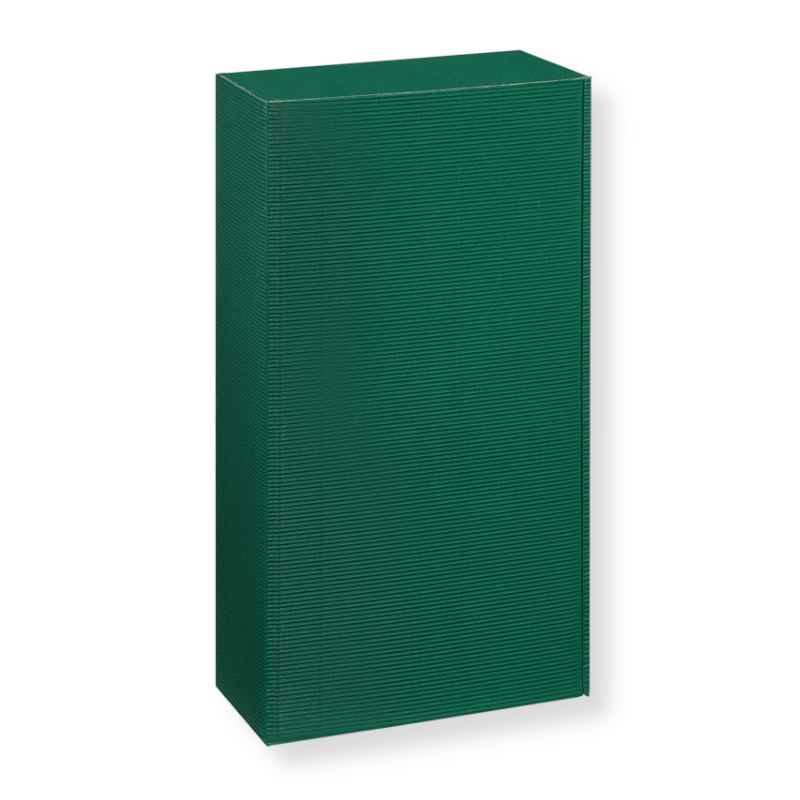 Präsentkarton_offene_Welle_grün_2er Präsentkarton_offene_Welle_grün_2er