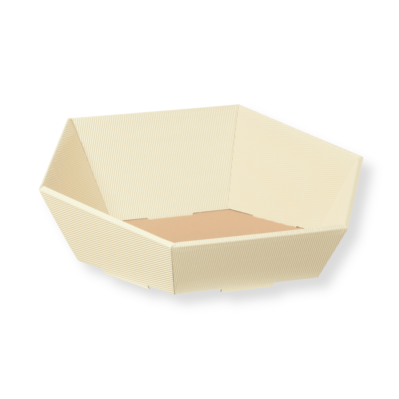 Präsentkorb_sechseckig_creme_mittel