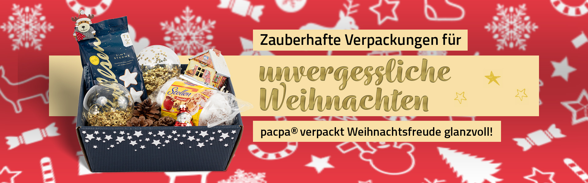 Hochwertige Geschenkverpackungen für Weihnachten
